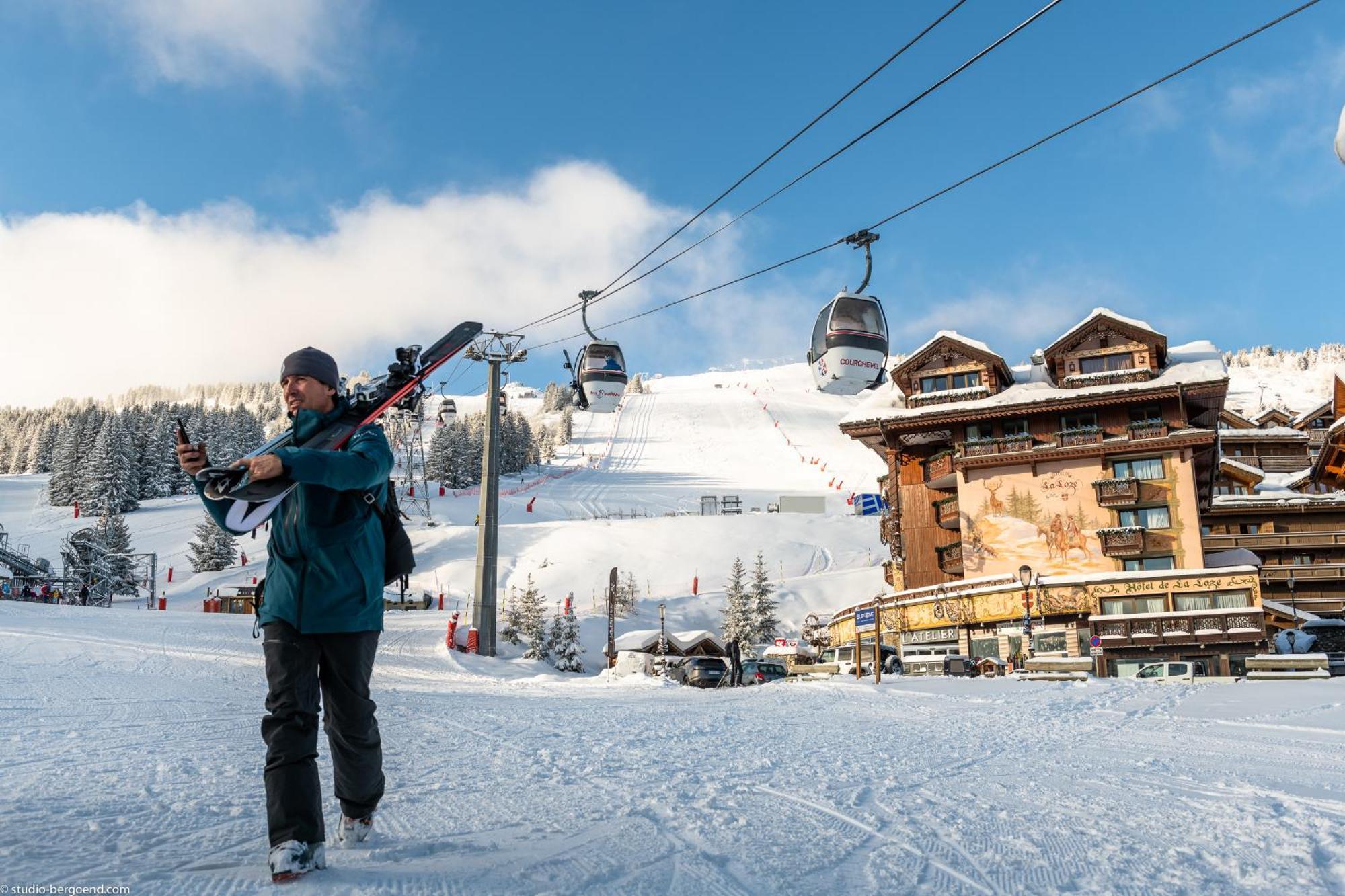 Hotel De La Loze Courchevel Eksteriør bilde